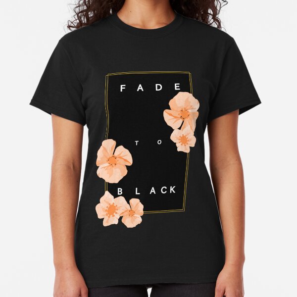 color fade t shirt