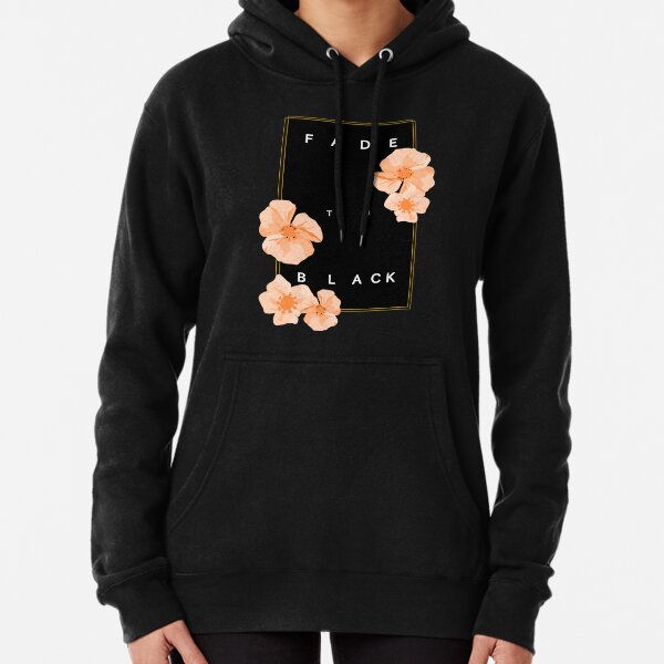 Pullover Hoodies Verblassen Zu Schwarz Redbubble