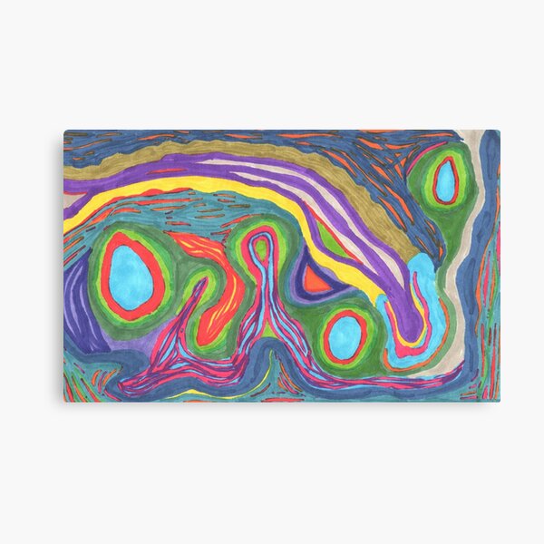 Cellular Abstract Canvas Print