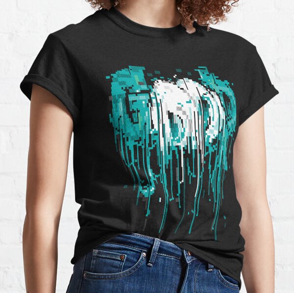 Goop: 90's-ish messy (aka: goop) graffiti style ANSi by filth of Blocktronics Classic T-Shirt