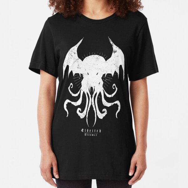 The Call of Cthulhu - Eldritch Dreamer - Lovecraftian mythos wear Slim Fit T-Shirt