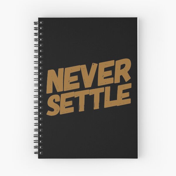 Item preview, never settle designed and sold by Kerry Pritchard.