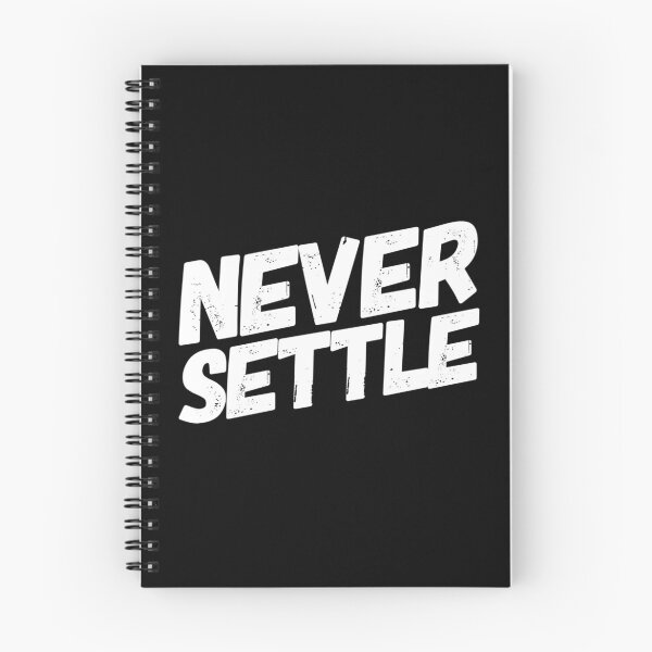 Item preview, never settle designed and sold by Kerry Pritchard.