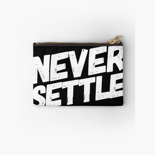 Item preview, never settle designed and sold by Kerry Pritchard.