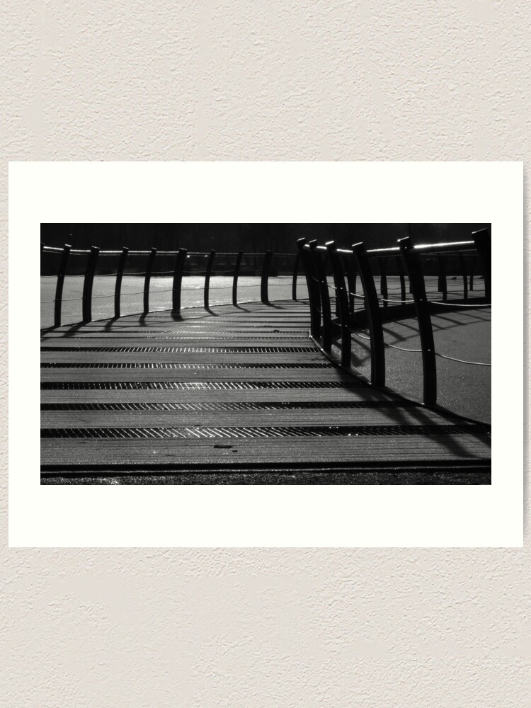 Alternate view of Floating Bridge 3 Art Print