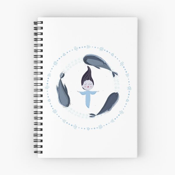 Item preview, Song of the Sea - Selkie and seals - White version designed and sold by Martin Mothiron.