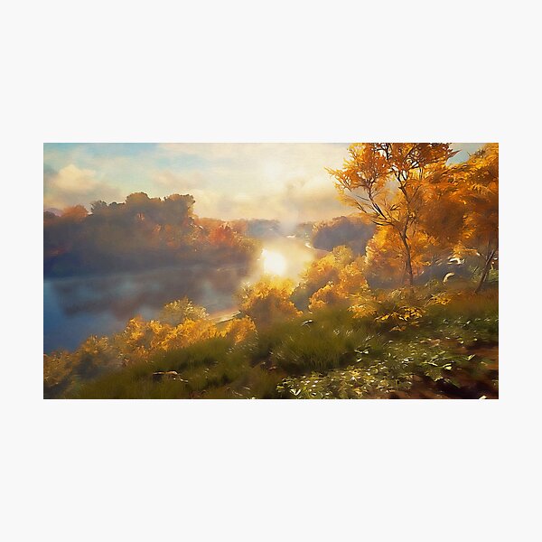 Item preview, Bucolic Paradise designed and sold by AM FineArtPrints.