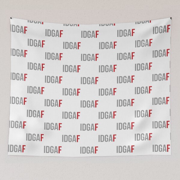 Item preview, IDGAF designed and sold by McEvoy Athletic Co.