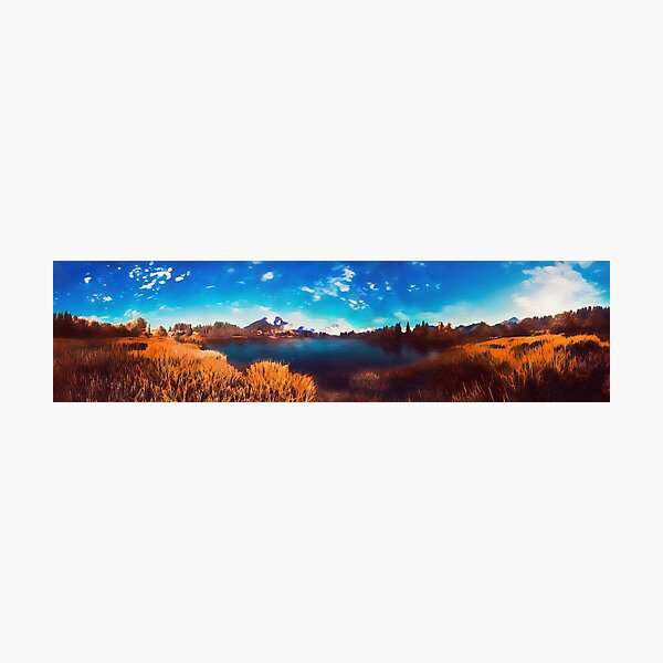 Item preview, Bucolic Paradise  designed and sold by AM FineArtPrints.