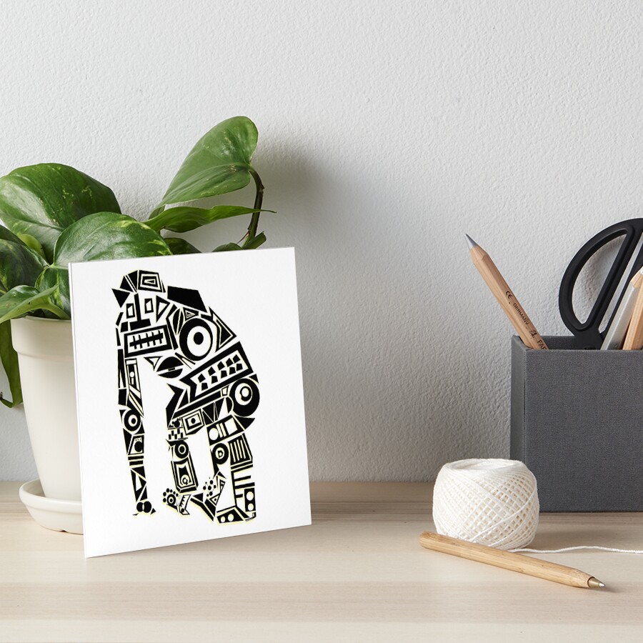 Item preview, Art Board Print designed and sold by 2piu2design.
