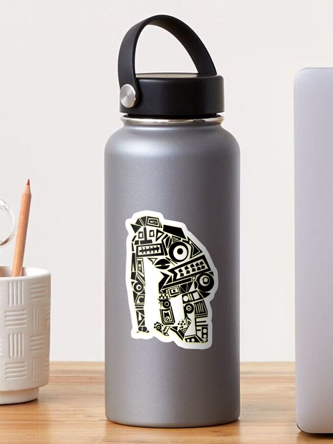 Thumbnail 1 of 3, Sticker, monkey designed and sold by 2piu2design.