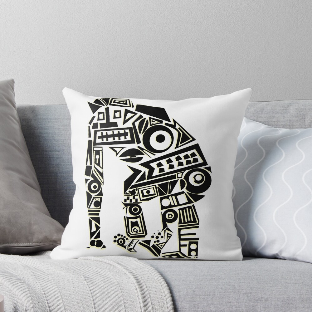 Item preview, Throw Pillow designed and sold by 2piu2design.
