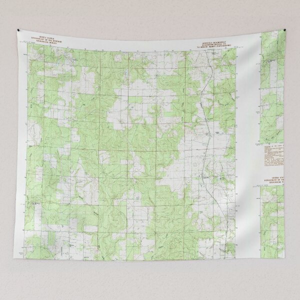 Item preview, USGS TOPO Map Mississippi MS Agricola 335235 1982 24000 designed and sold by WetdryvacRBO2.