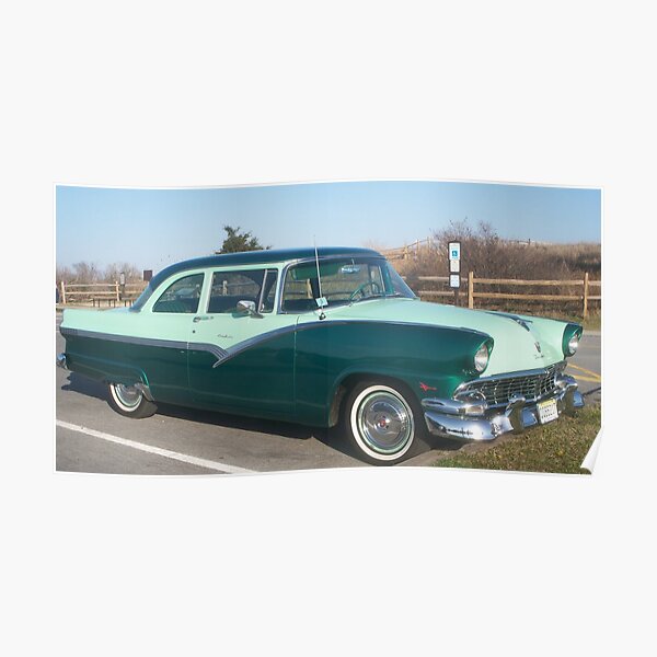 1956 56 Ford Coche Luz Trasera Lente Juego Fomoco Ford Texto Nuevo