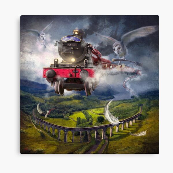 Item preview, "The Glenfinnan Express" designed and sold by Matylda Konecka Illustrations.