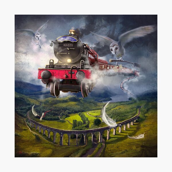 "The Glenfinnan Express" Photographic Print