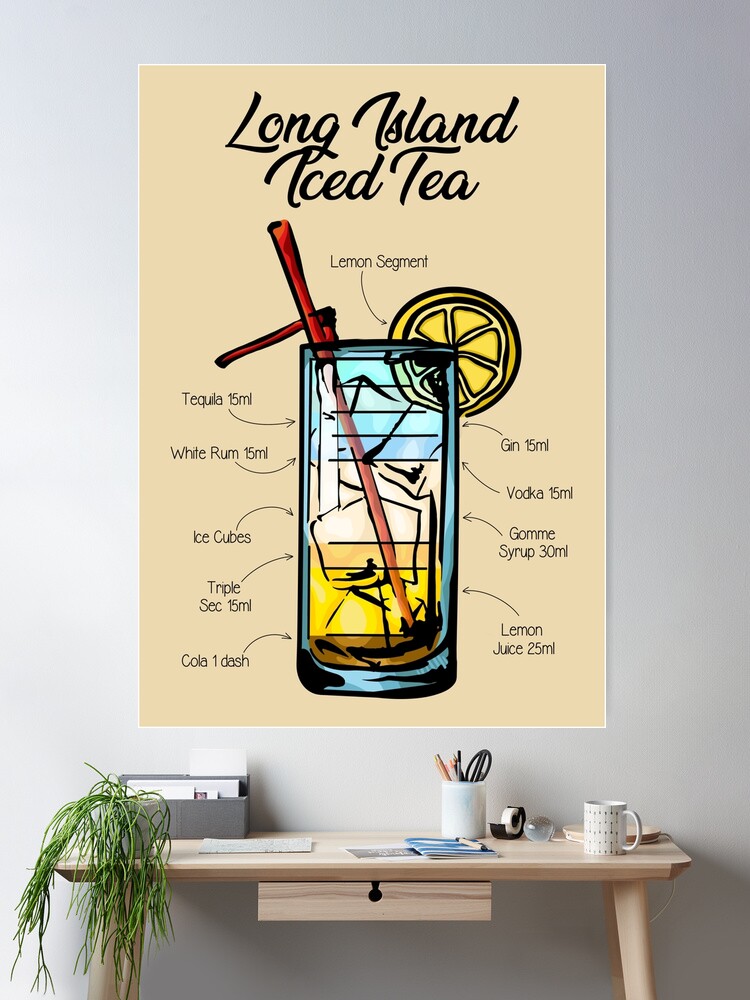 Long Island Iced Tea Cocktail Recipe