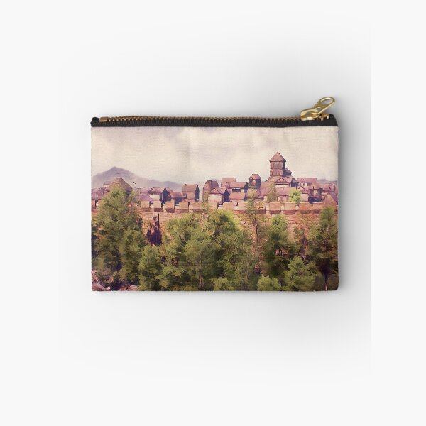 Item preview, Medieval village  designed and sold by AM FineArtPrints.