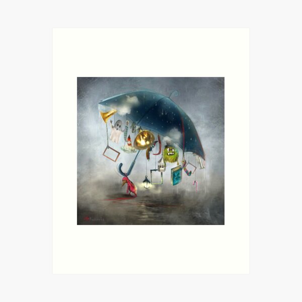 Item preview, 'Saving The Ideas'  designed and sold by Matylda Konecka Illustrations.