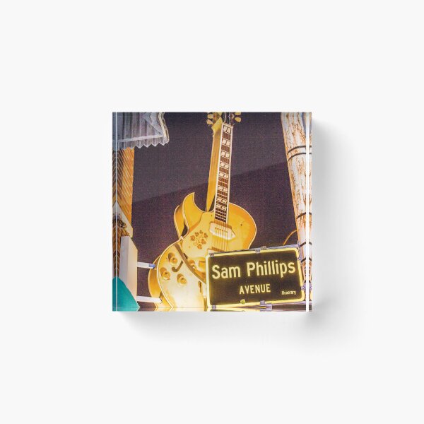 Item preview, Sun Studio, Memphis, Tennessee, USA, sam phillips avenue, guitar, designed and sold by Vicki Walsh.