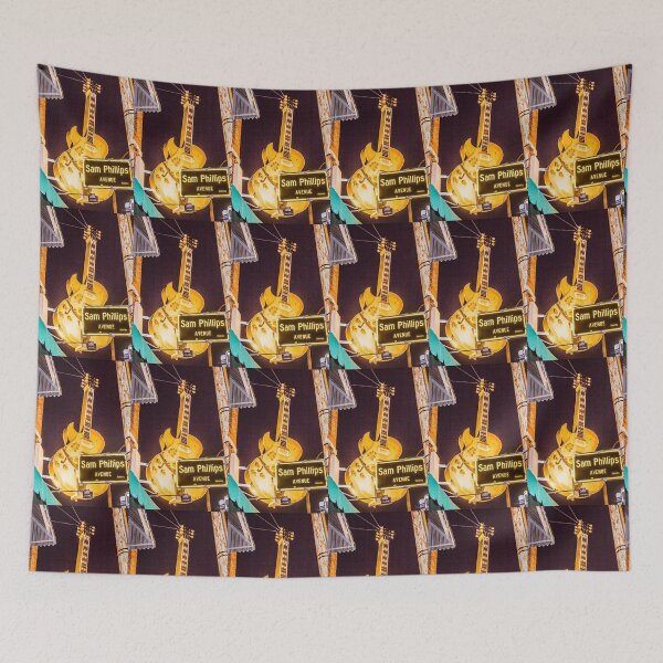 Item preview, Sun Studio, Memphis, Tennessee, USA, sam phillips avenue, guitar, designed and sold by Vicki Walsh.