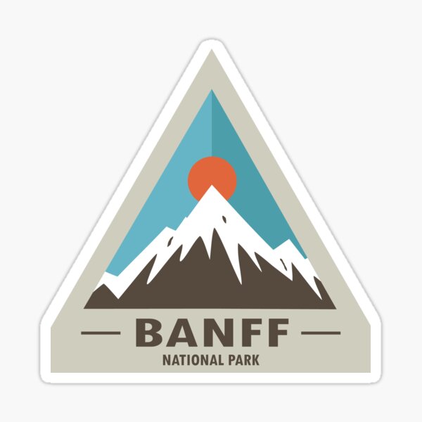 Banff National Park Sticker