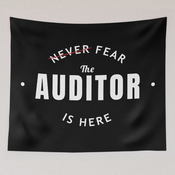 Item preview, Never Fear, The Auditor Is Here designed and sold by MartineMeeka.