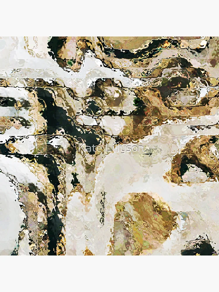 Thumbnail 4 of 4, Pillow, Marbled Rocks designed and sold by Kate Lillyson.