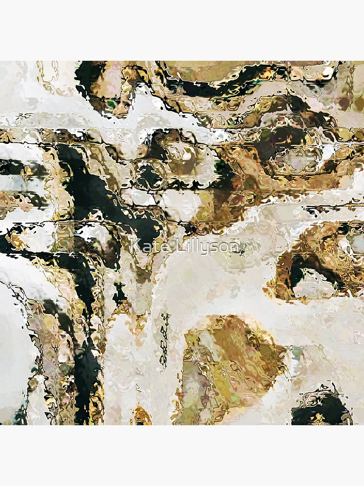 Thumbnail 4 of 4, Clock, Marbled Rocks designed and sold by Kate Lillyson.
