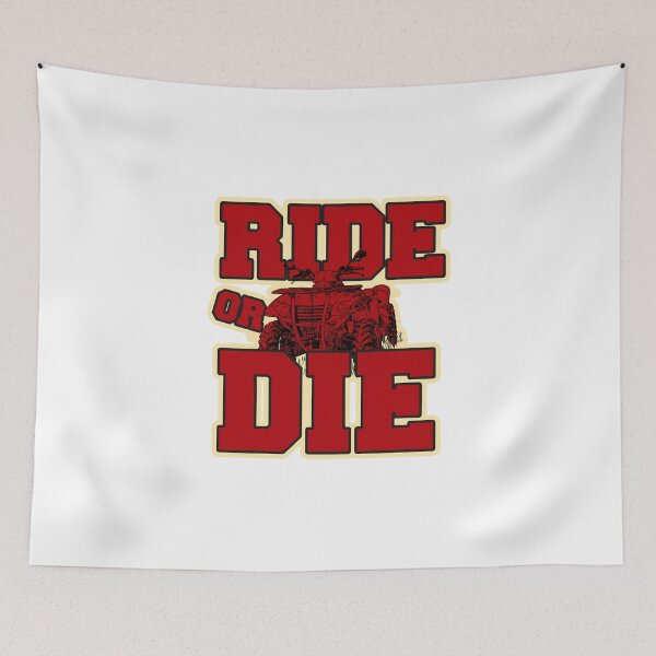 Item preview, RIDE OR DIE | ATV T-SHIRT designed and sold by Rokahr-overland.