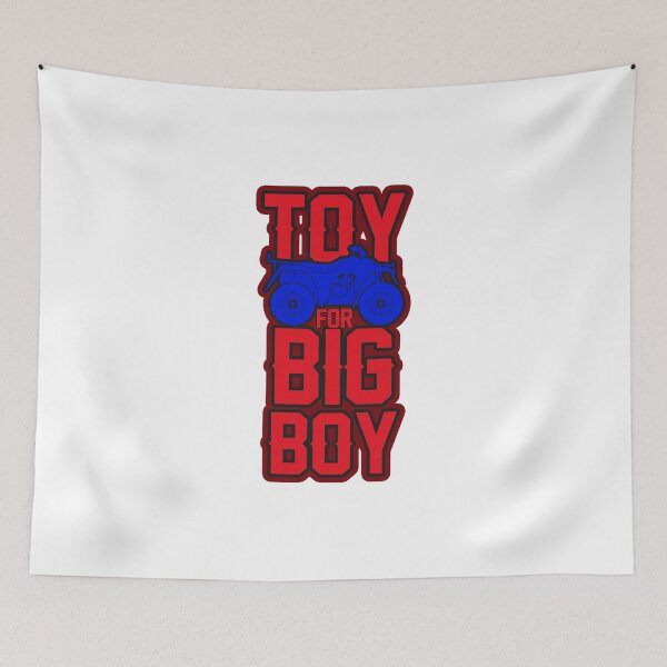 Item preview, Toy for BIG boy | ATV T-shirt designed and sold by Rokahr-overland.