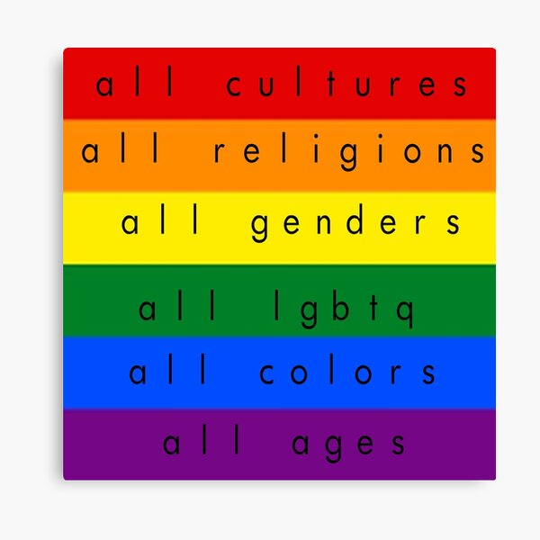 Item preview, All-Inclusive LGBTQ designed and sold by SerpentSkyArts.