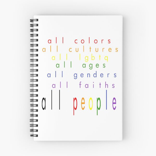 Item preview, All People - LGBTQ Inclusive designed and sold by SerpentSkyArts.