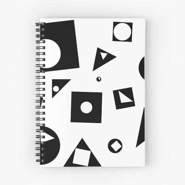 Item preview, Black Circles Triangles Squares design designed and sold by GetItGiftIt.