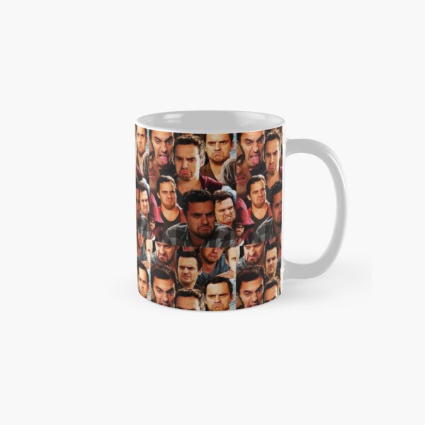 New Girl Nick Miller Collage Classic Mug