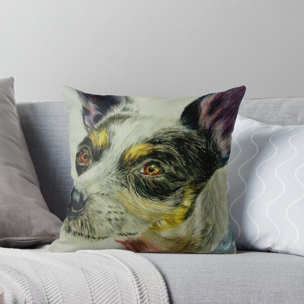 Item preview, Buster the housekeeping dog, coloured pencil designed and sold by KoaLau.