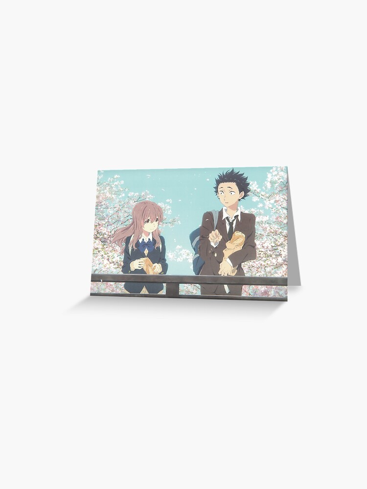 Tarjetas De Felicitacion Koe No Katachi De Bothaina Redbubble