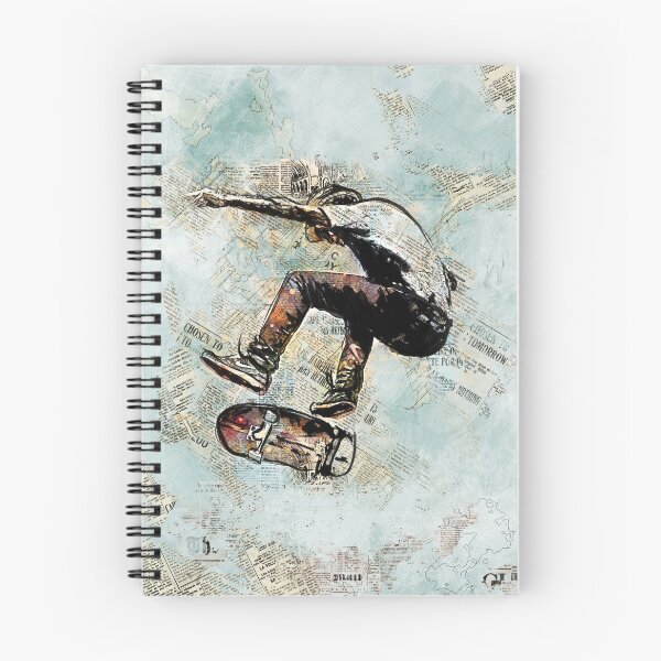 Item preview, Pro Skater Jump - Journal Collage Style designed and sold by Bicone.
