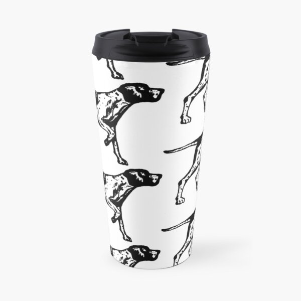 German Shorthair Pointer Travel Coffee Mug