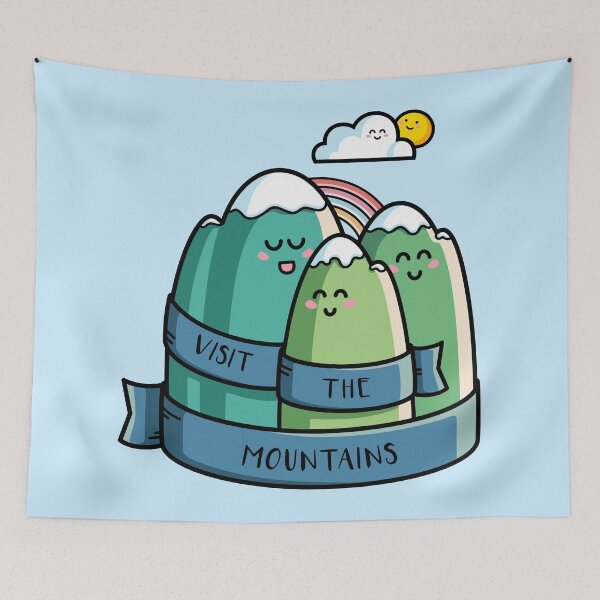 Item preview, Visit the mountaints designed and sold by Flaming Imp.
