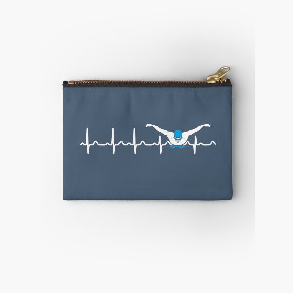 Item preview, Swimmer heartbeat funny gift for swimming lover  designed and sold by alenaz.