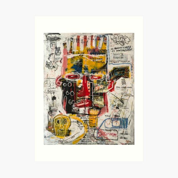 Delete Zone Art Print