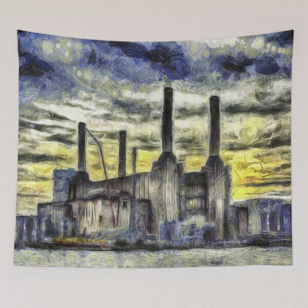 Item preview, Battersea Power Station London Art designed and sold by Londonimages.