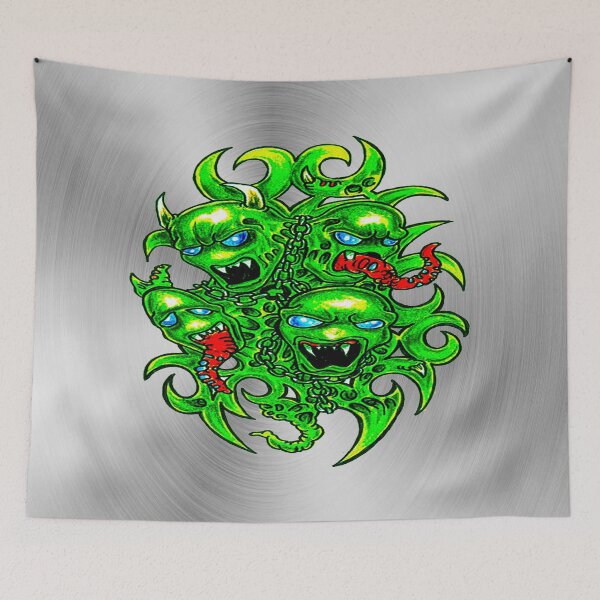 Item preview, fwc 0367 tatoo alien Dragon designed and sold by fred chiea.
