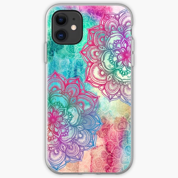Round and Round the Rainbow iPhone Soft Case