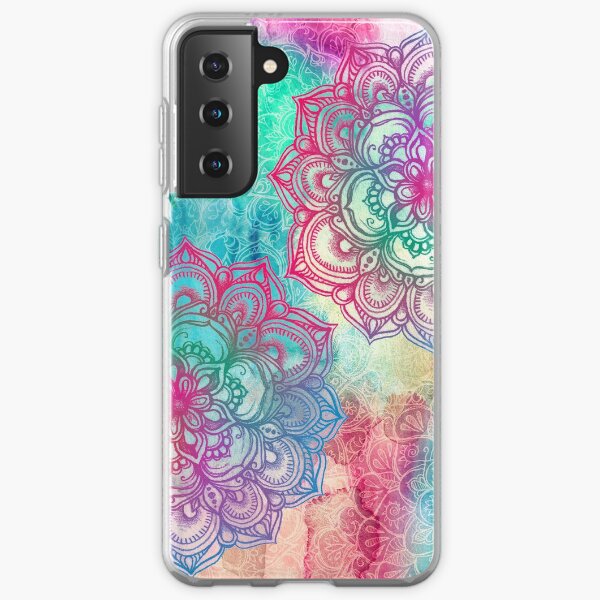 Round and Round the Rainbow Samsung Galaxy Soft Case