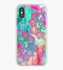 Round and Round the Rainbow iPhone Case