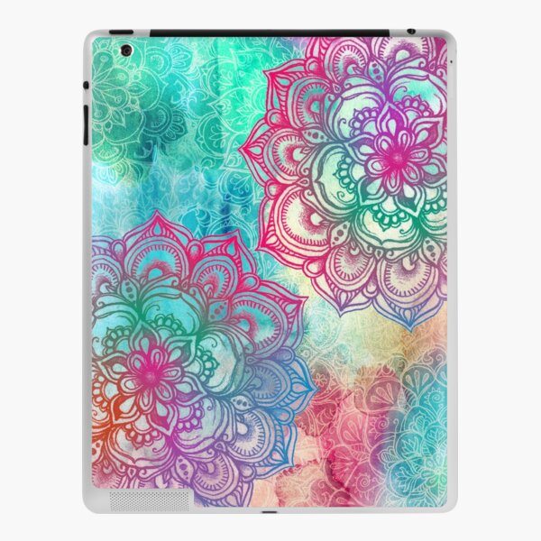 Round and Round the Rainbow iPad Skin