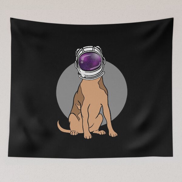 Item preview, Space dog designed and sold by HSGDesignz.