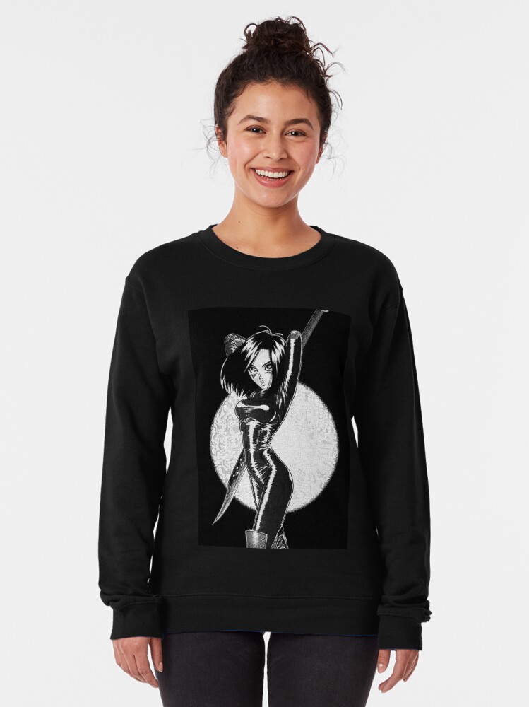 Alternate view of Battle Angel Alita Pullover Sweatshirt